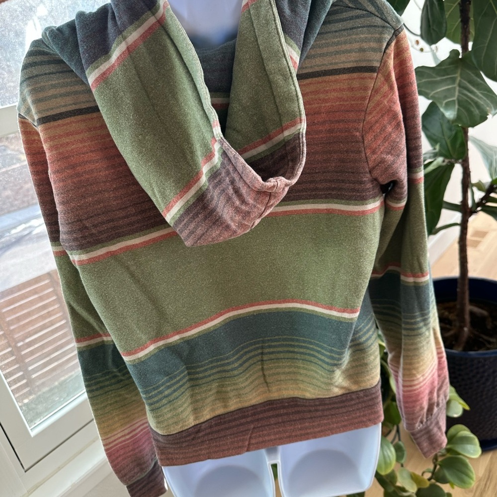 Unisex Aviator Nation Multi-Color Zip Up Hoodie - Picture 2 of 4